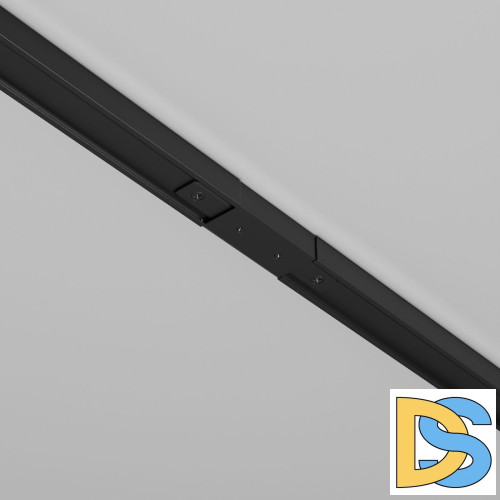 Прямой коннектор питания с вводом питания Maytoni Unity TRA001CB-11B