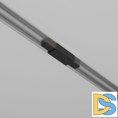 Прямой коннектор питания с вводом питания Maytoni Unity TRA001CB-11B