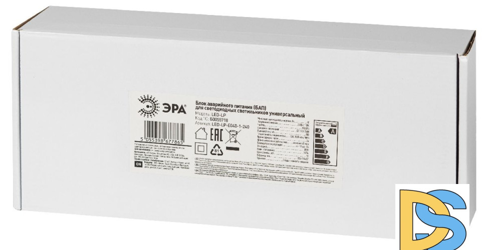 Блок аварийного питания Эра LED-LP-E040-1-240 IP20 Б0055718