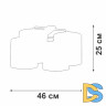 Потолочная люстра Vitaluce V28810-1/4PL