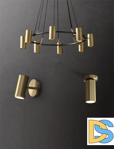 Спот iLamp Plum 8861C BR-BK