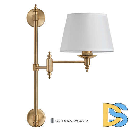 Бра Crystal Lux POESIA AP1 BRASS