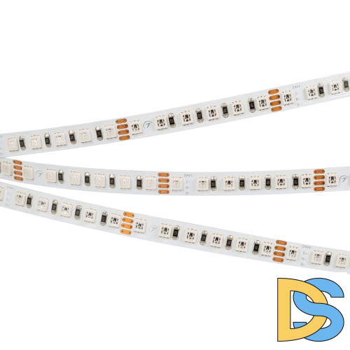 Светодиодная лента герметичная Arlight RTW-PS-A120-10mm 24V RGB (12 W/m, IP67, 2835, 5m) 042907