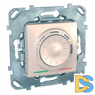 Термостат комнатный, Бежевый, серия Unica, Schneider Electric