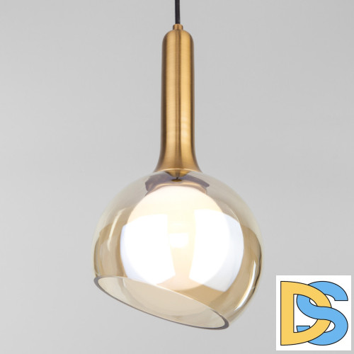 Подвесной светильник Eurosvet 50188/1 янтарный