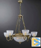 Подвесная люстра Reccagni Angelo L 6252/6+3