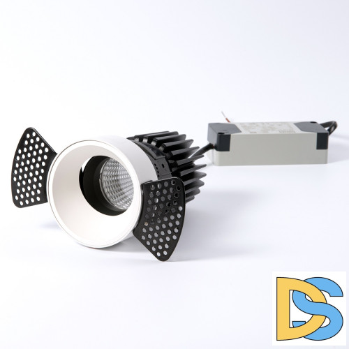 Встраиваемый светильник Fiberli MR1215 (круглая рамка) 12130103