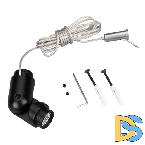 Коннектор поворотный Arlight MAG-FLEX-CON-POWER-TURN-KIT (BK) 034058