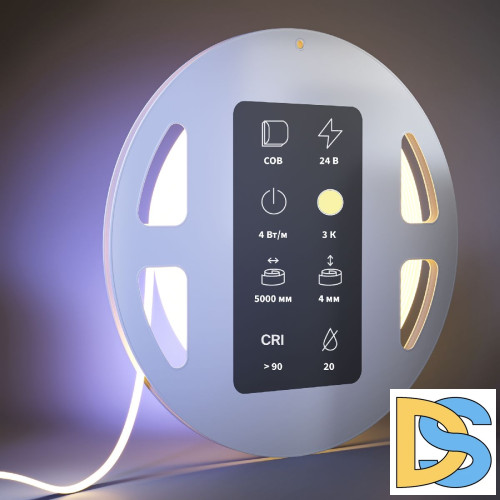 Светодиодная лента Maytoni Led Strip 24В 4Вт/м 3000К 5м IP20 201065