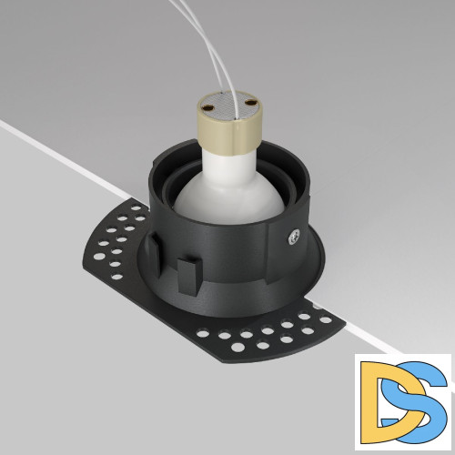 Встраиваемый светильник Maytoni Dot DL042-01-RD-B