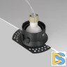 Встраиваемый светильник Maytoni Dot DL042-01-RD-B