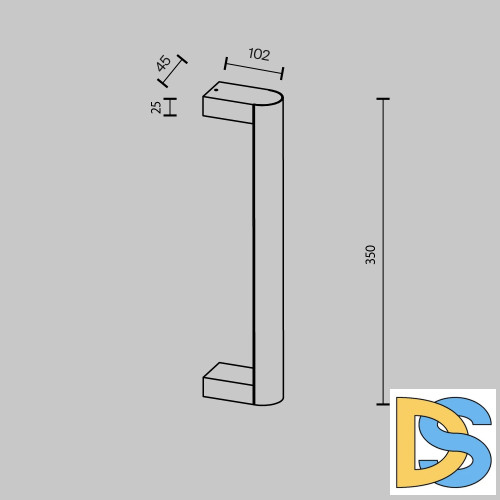 Настенный светильник Maytoni Theorema MOD288WL-L5CH3K