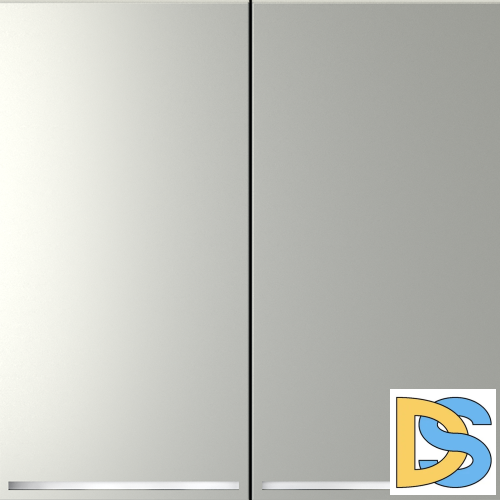 Проходной переключатель встраиваемый VOLTUM S70 двухклавишный с подсветкой 10А, (сталь)