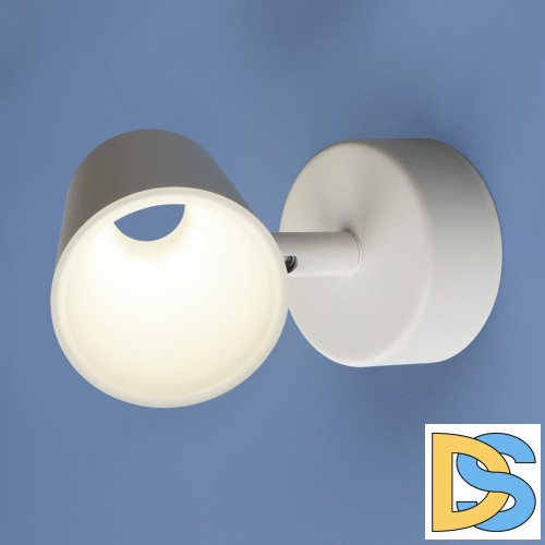 Светодиодный спот Elektrostandard DLR025 5W 4200K белый матовый 4690389115097