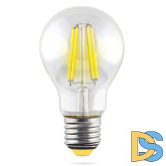 Лампа светодиодная филаментная Voltega E27 10W 2800К прозрачная VG10-А1E27warm10W-F 7102