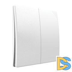 Выключатель беспроводной двухклавишный Feron TM92 51021