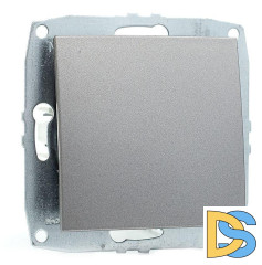 Выключатель одноклавишный Mono Electric Despina-Larissa 10А 250В антрацит 500-002425-100