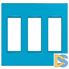 Рамка 3-ая (тройная), Голубика, серия Unica Quadro, Schneider Electric
