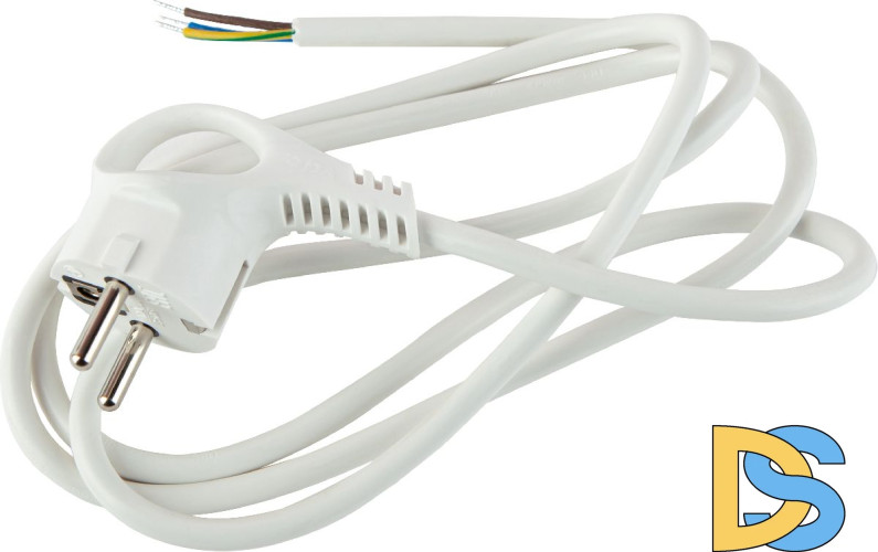 Шнур сетевой с вилкой Эра U-3x1-1,5m-W Б0048696