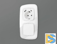 Лицевая панель заглушки для суппорта Ambrella Volt Omega OP1360