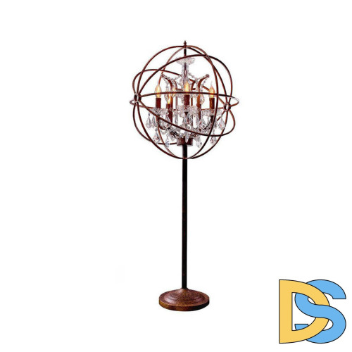 Торшер LOFT IT Foucaults orb crystal Loft1897FT