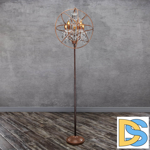 Торшер LOFT IT Foucaults orb crystal Loft1897FT