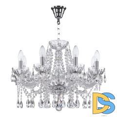 Подвесная люстра Bohemia Ivele Crystal 5413/8/200 Ni Clear/M-1H