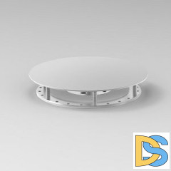 Крепление Arlight MOONLIGHT-BASE-ROUND-D13-M Silver 046086