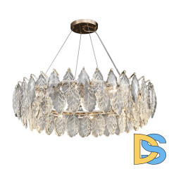 Подвесная люстра Delight Collection D8011P/R-1000 gold/smoky