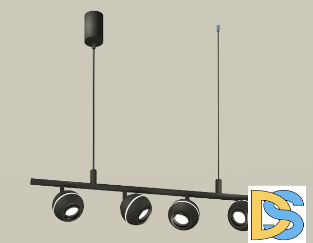 Подвесной светильник Ambrella Light Traditional DIY (С9002, С1102, N7002) XB9002530
