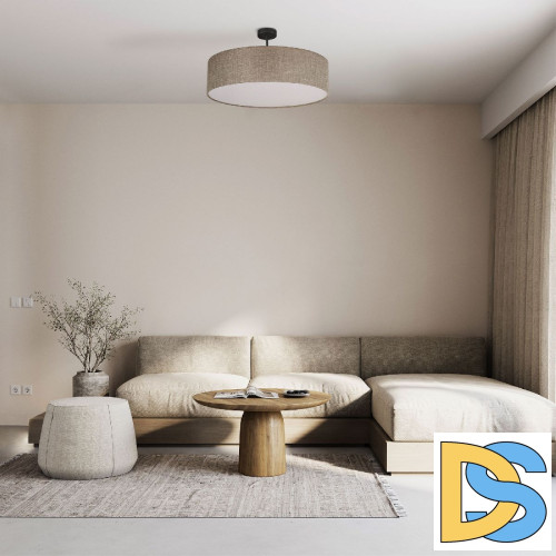 Люстра на штанге TK Lighting 6248 Rondo Linen a065169