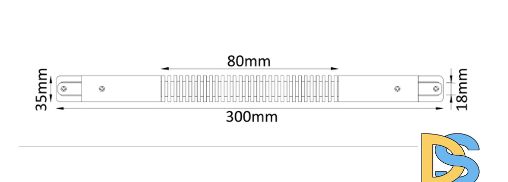 Соединитель гибкий (однофазный) Crystal Lux CLT 0.211 CLT 0.211 05 BL