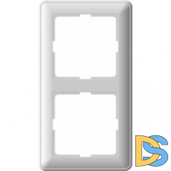 Рамка 2 поста Wessen 59 белая