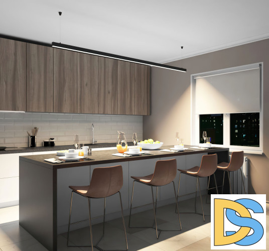 Подвесной светильник Denkirs DK9254-BK