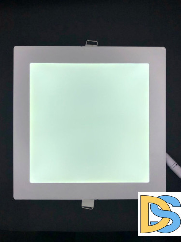 Встраиваемый светильник Elvan VLS-102SQ-18W-WW-Wh