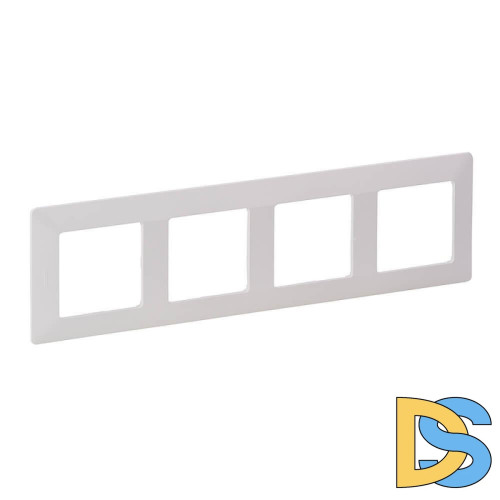 Рамка 4-постовая Legrand Valena Life Белая 754004