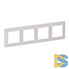 Рамка 4-постовая Legrand Valena Life Белая 754004
