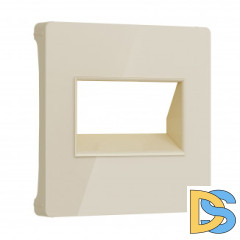 Накладка для двойной розетки Еthernet RJ-45 (айвори акрил) W1191143