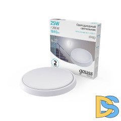 Настенно-потолочный светодиодный светильник Gauss Hall 193411225