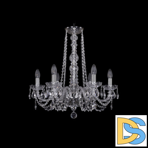 Подвесная люстра Bohemia Ivele Crystal 1402/6/195/h-58 Ni