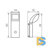 Уличный настенный светильник Kanlux Abete 36573