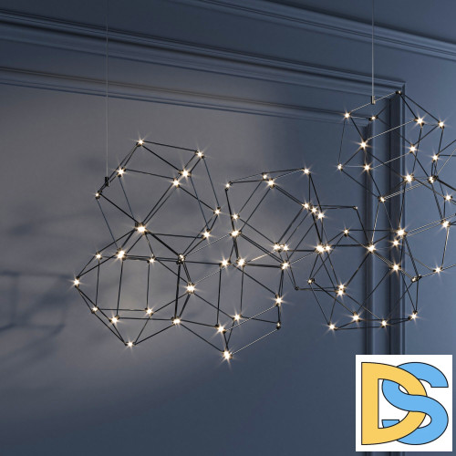 Подвесная люстра Eurosvet Uma 90168/14 черный жемчуг a061148