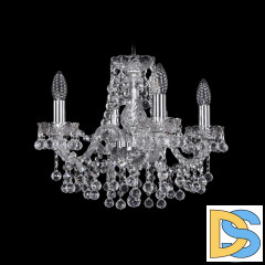 Подвесная люстра Bohemia Ivele Crystal 1409/4/141 Ni