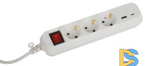 Удлинитель электрический Эра UB-3es-3m-USB Б0052898