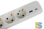 Удлинитель электрический Эра UB-3es-3m-USB Б0052898