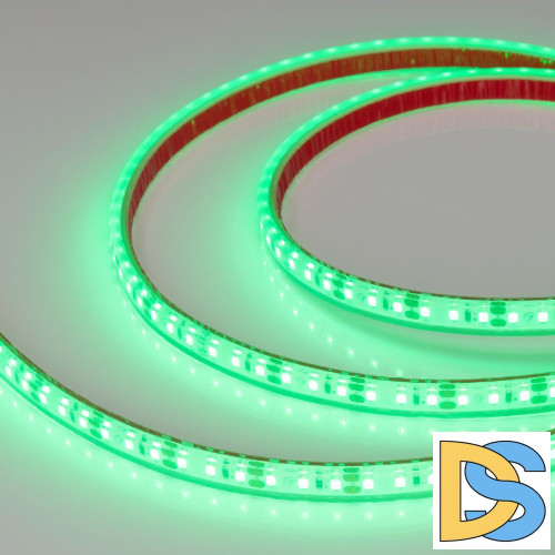 Светодиодная герметичная лента Arlight RTW-PFS-A120-11mm 24V Green (9.6 W/m, IP68, 2835, 5m) 053818