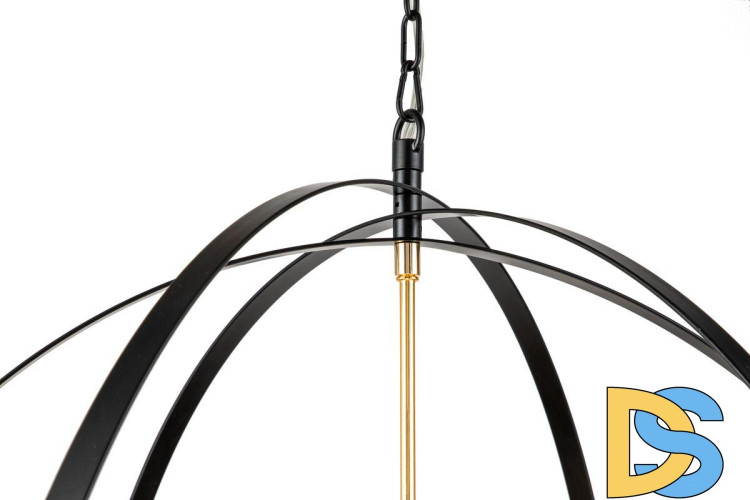 Подвесная люстра iLamp Element 9977-800 GoldBlack