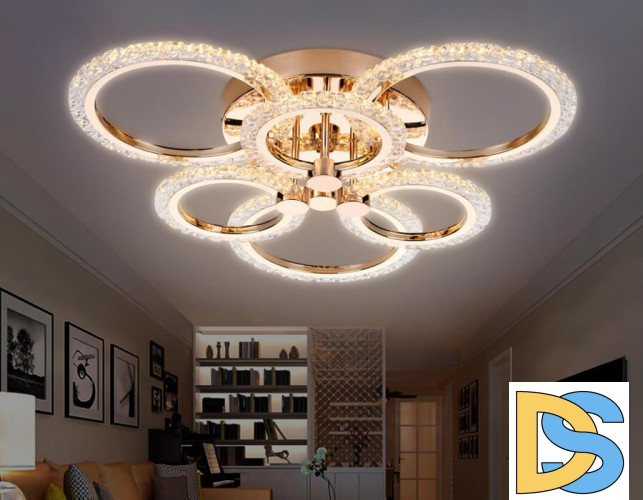 Потолочная светодиодная люстра Ambrella Light Acrylica Original FA418