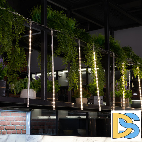 Светодиодная гирлянда занавес Сосульки Feron CL586 51452