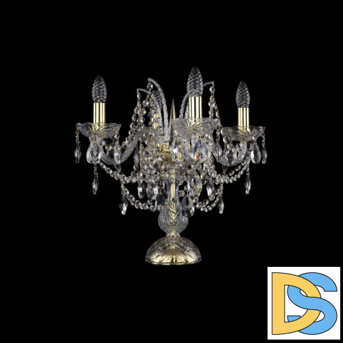 Настольная лампа Bohemia Ivele Crystal 1411L/4/141-39 G
